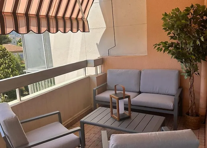 Apartment Nouveau ! A 200m Des Plages Grand Baigne De Lumiere, Tres Grande Terrasse Confort Juan-les-Pins